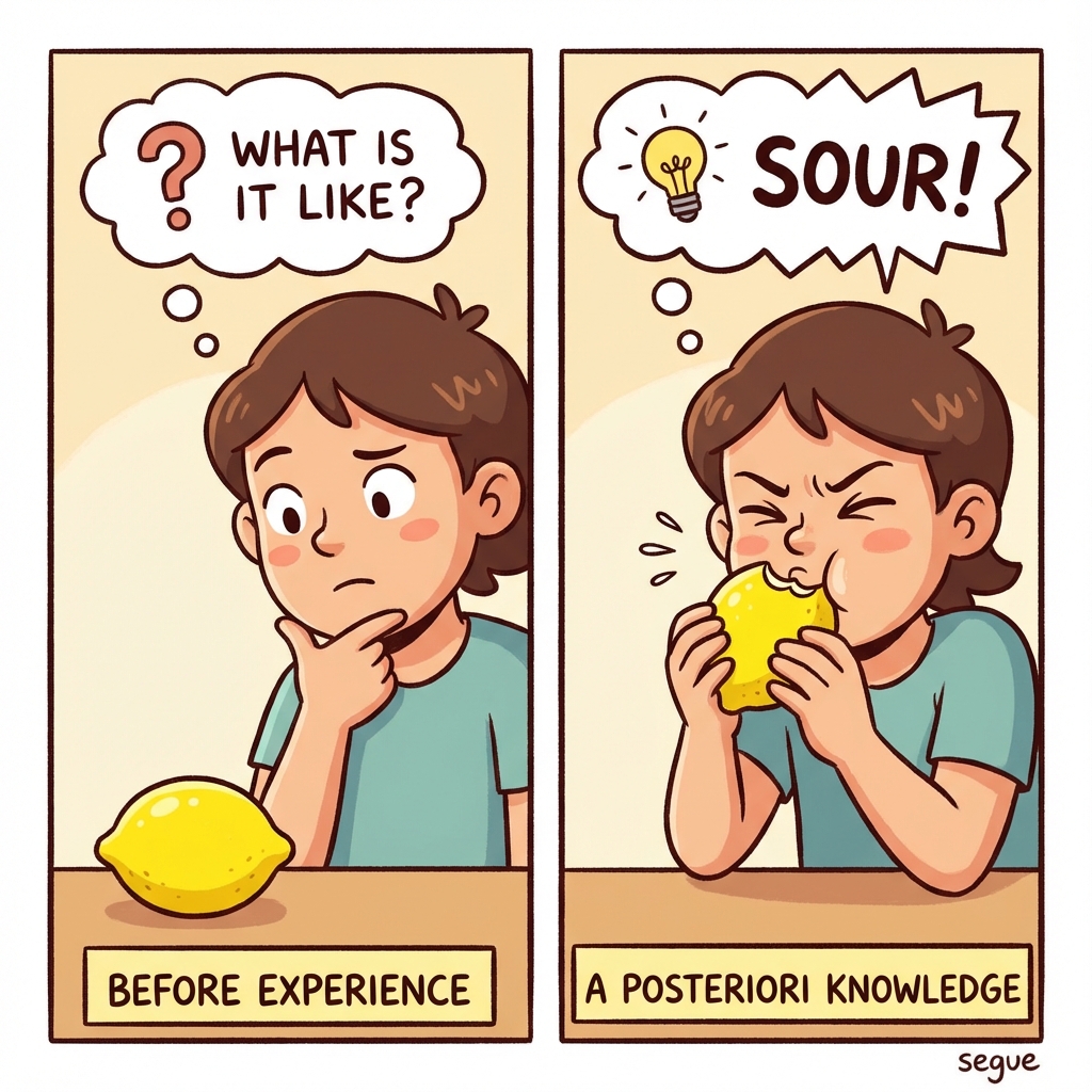 a posteriori
