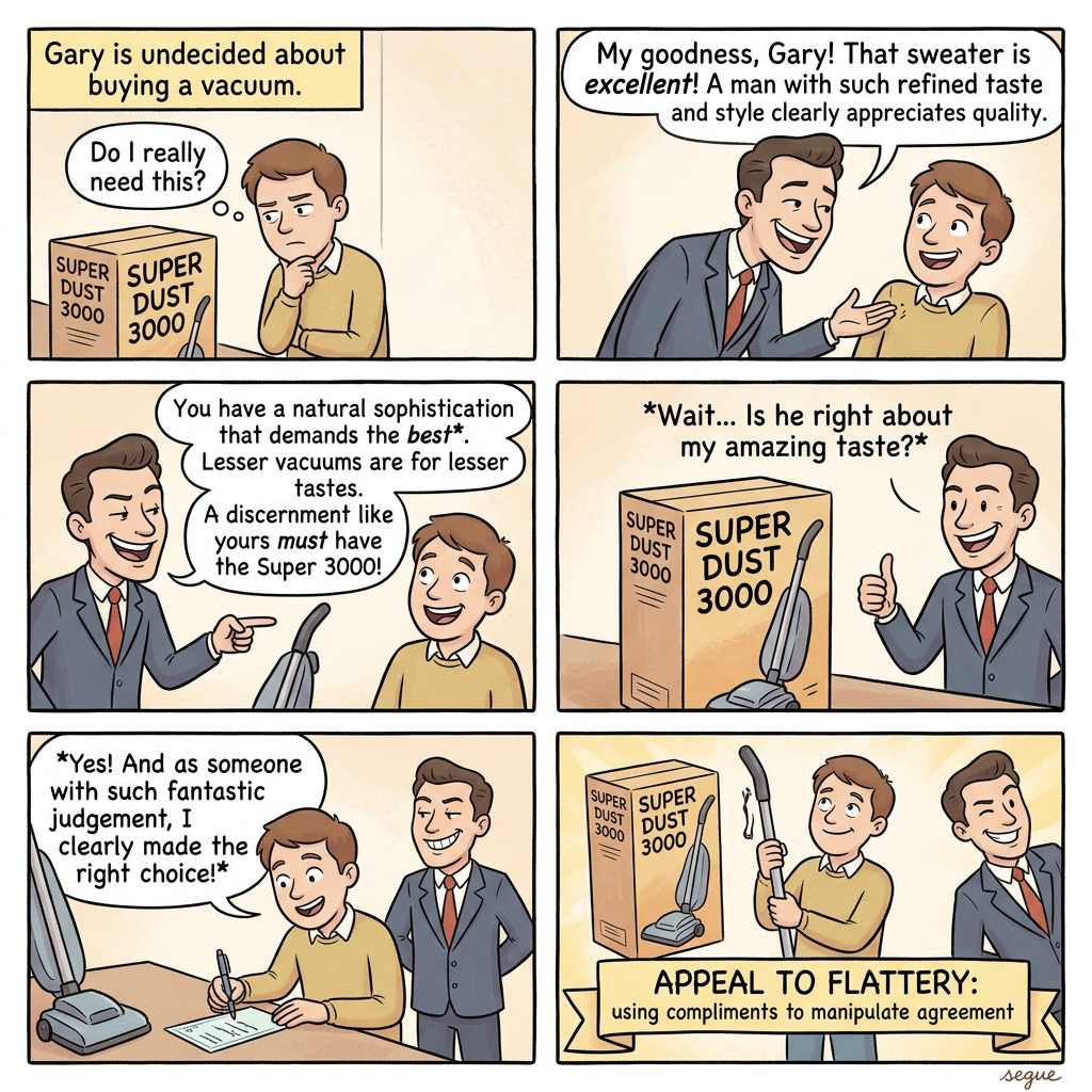 appeal to flattery