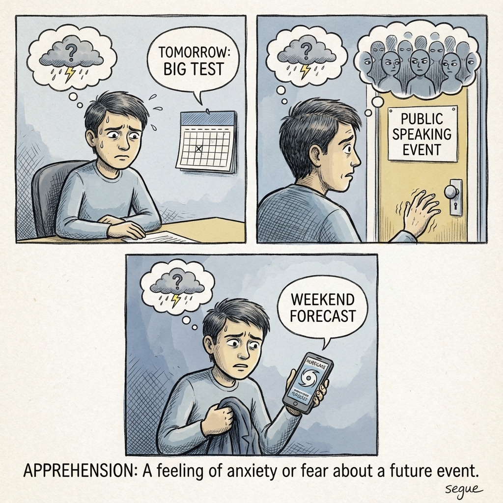 apprehension