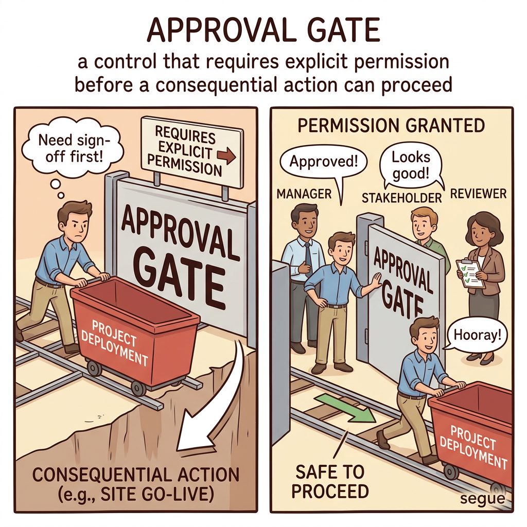 approval gate