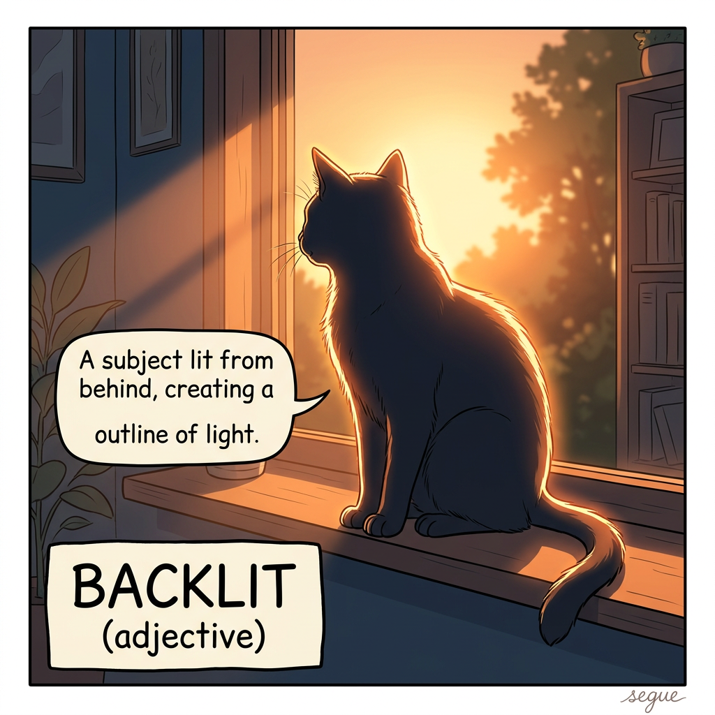 backlit
