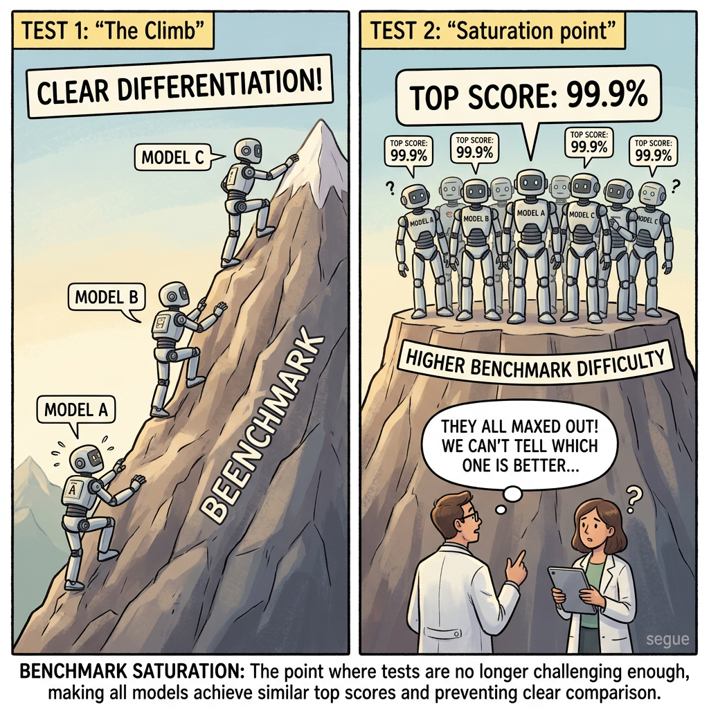 benchmark saturation
