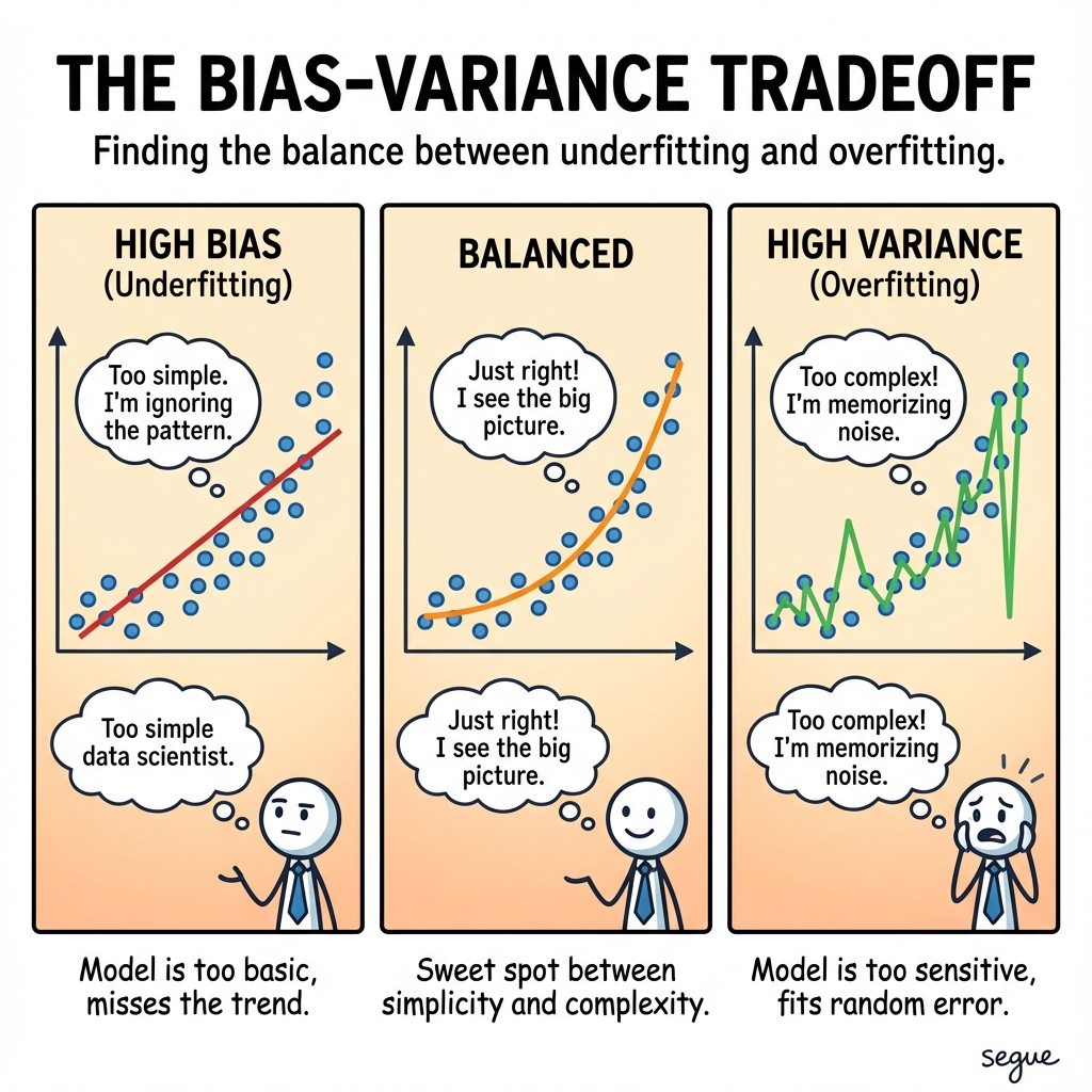 bias-variance tradeoff