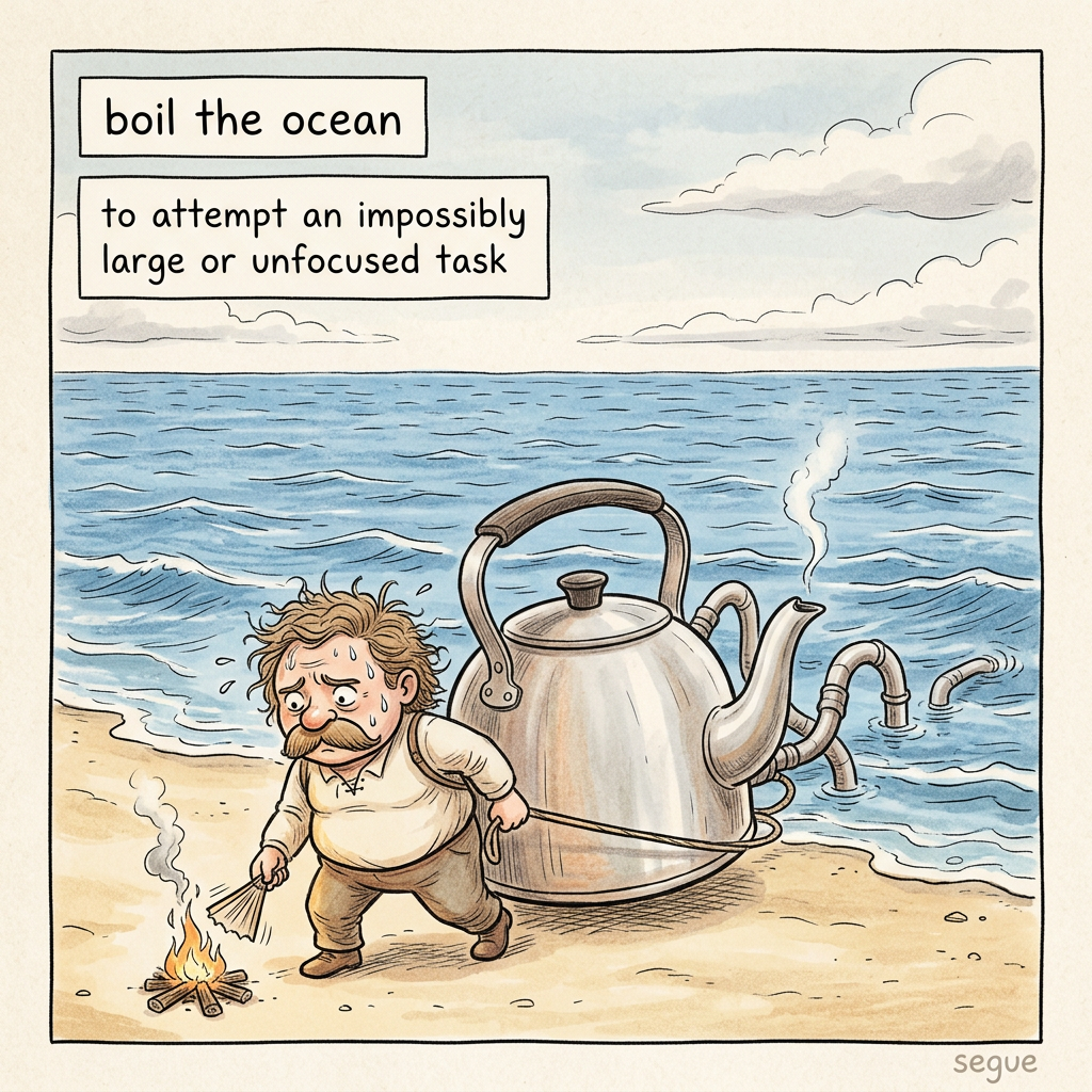 boil the ocean