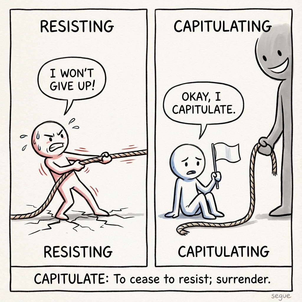 capitulate