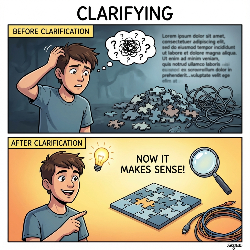 clarifying
