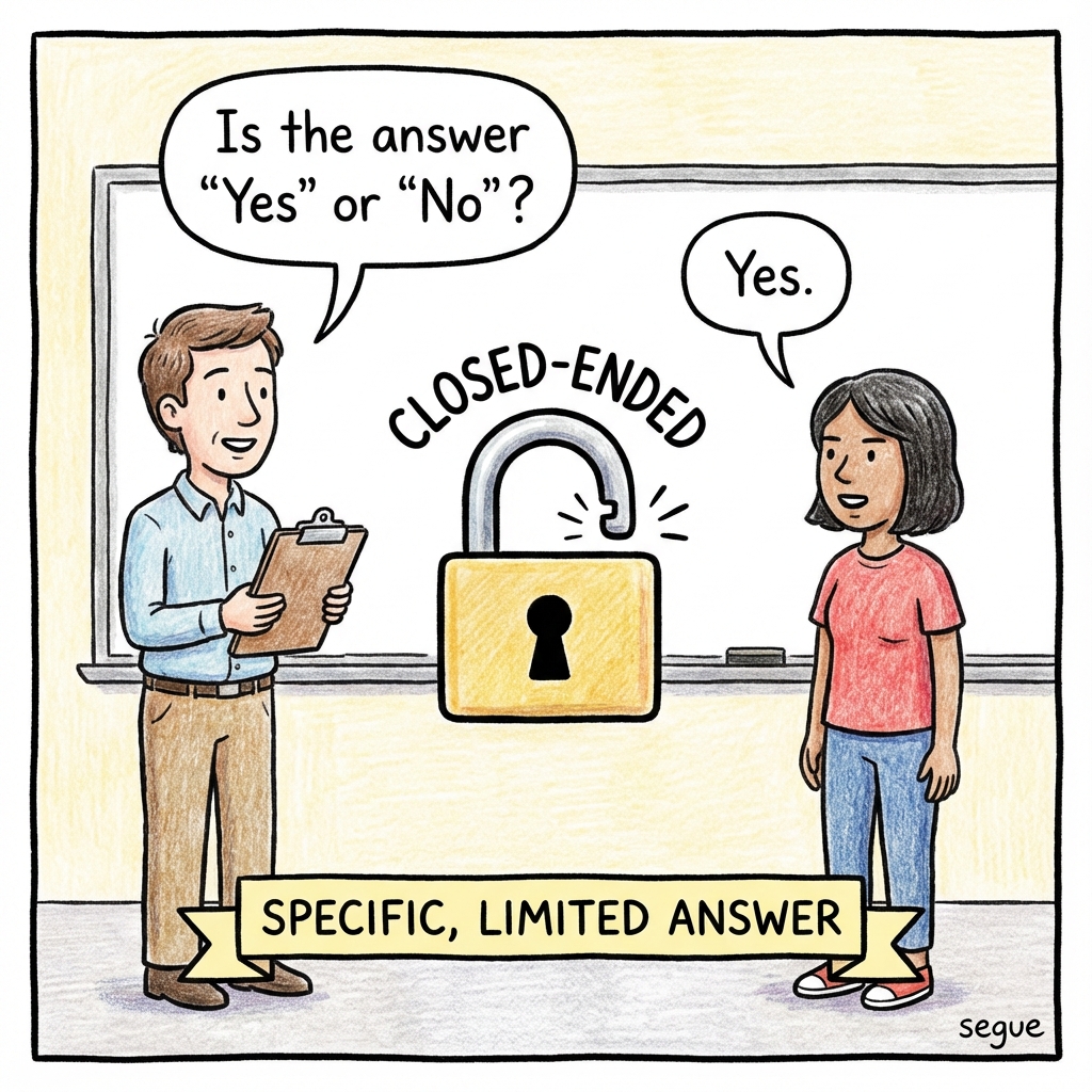 closed-ended