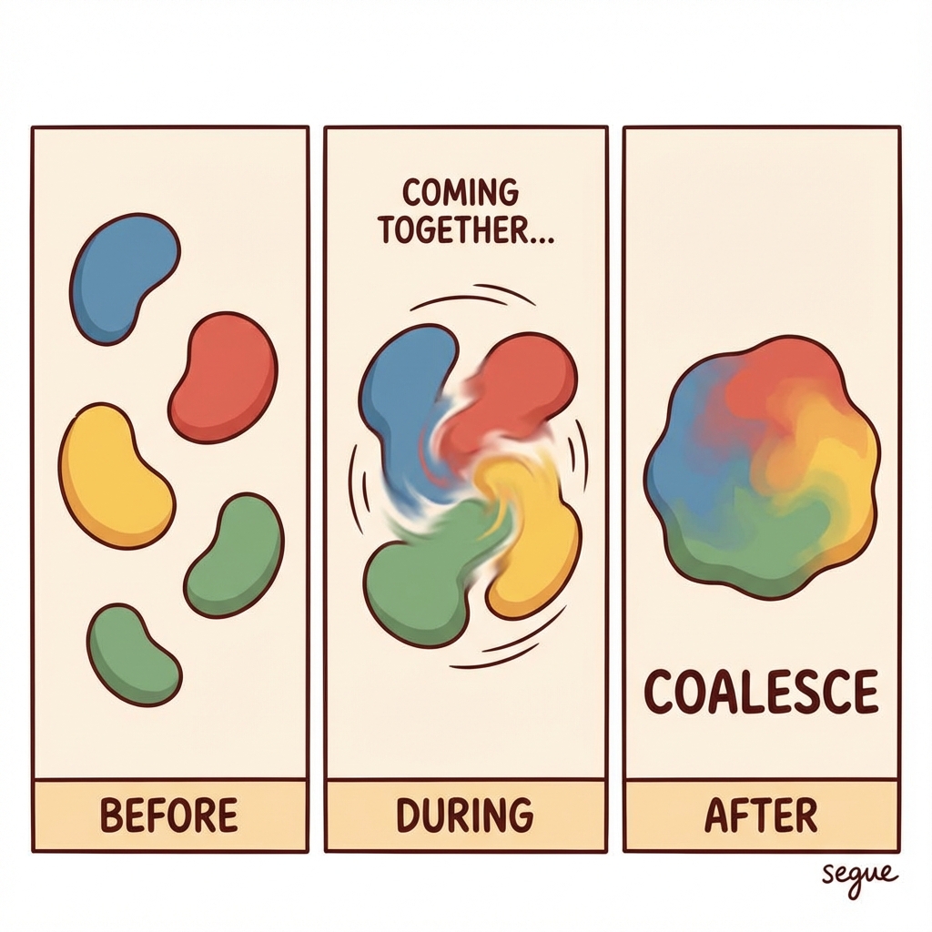 coalesce