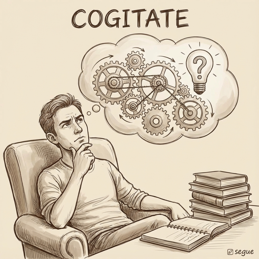 cogitate