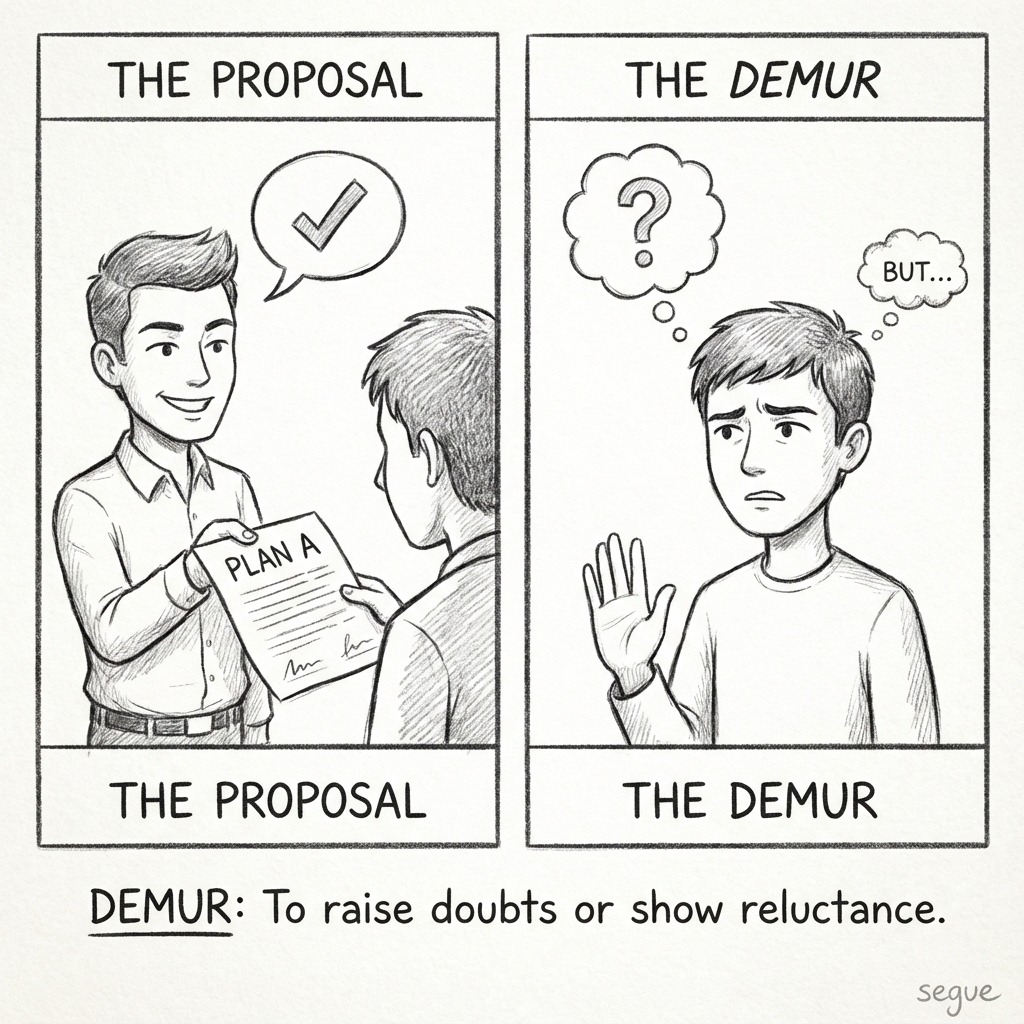 demur
