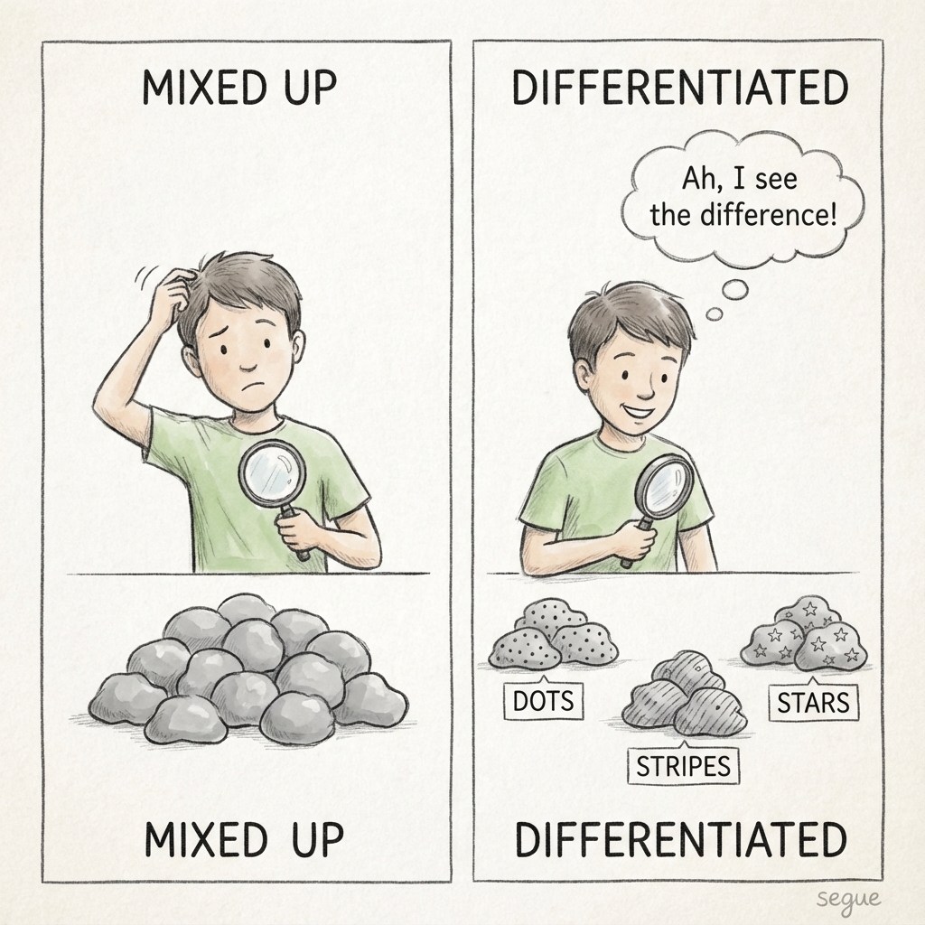 differentiate