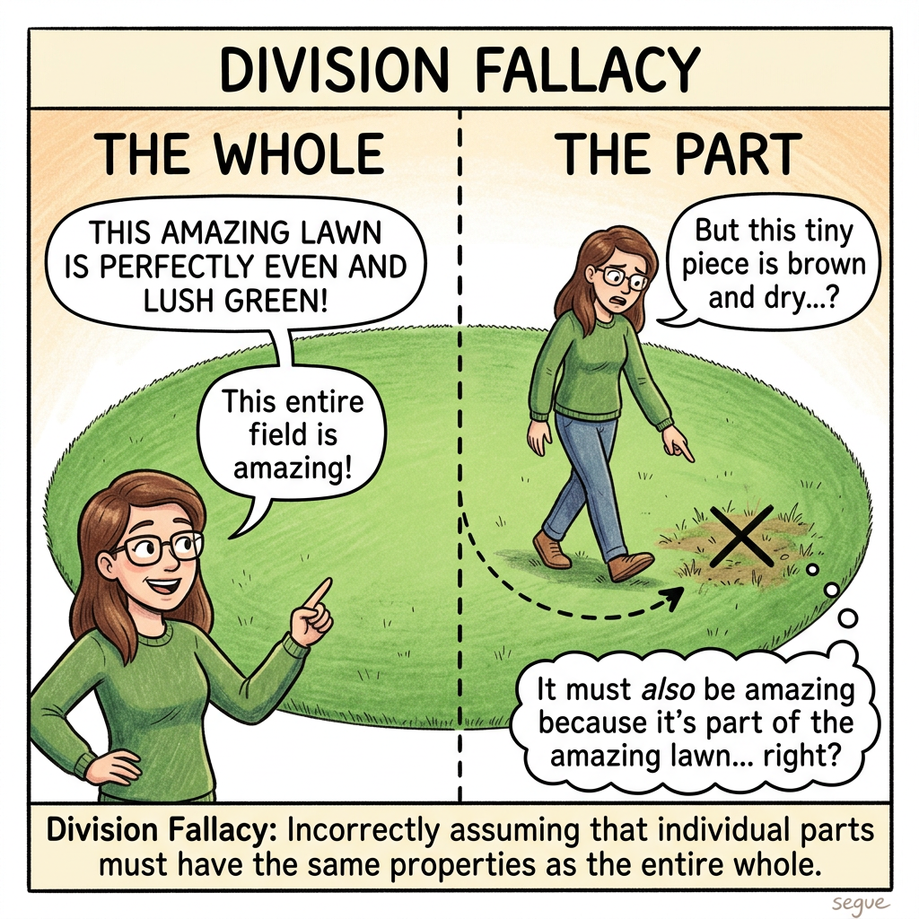 division fallacy