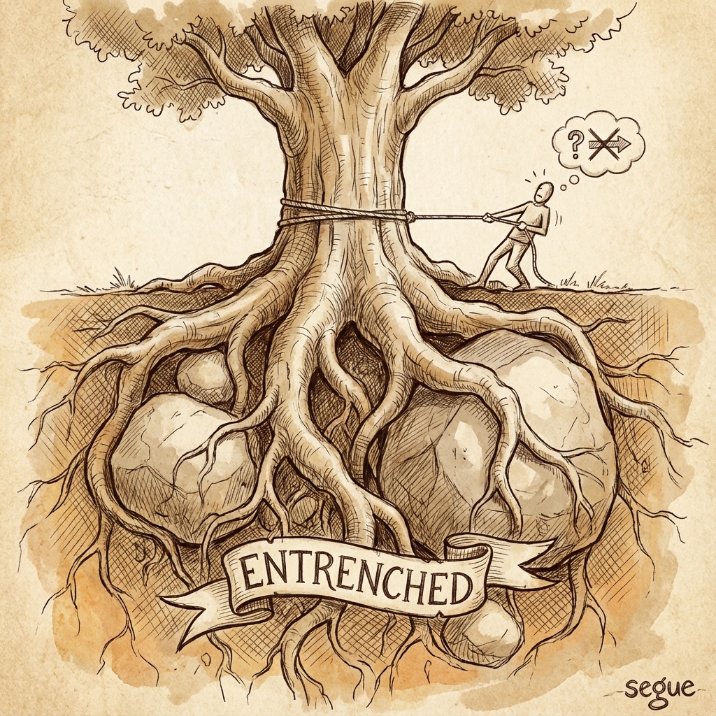 entrenched