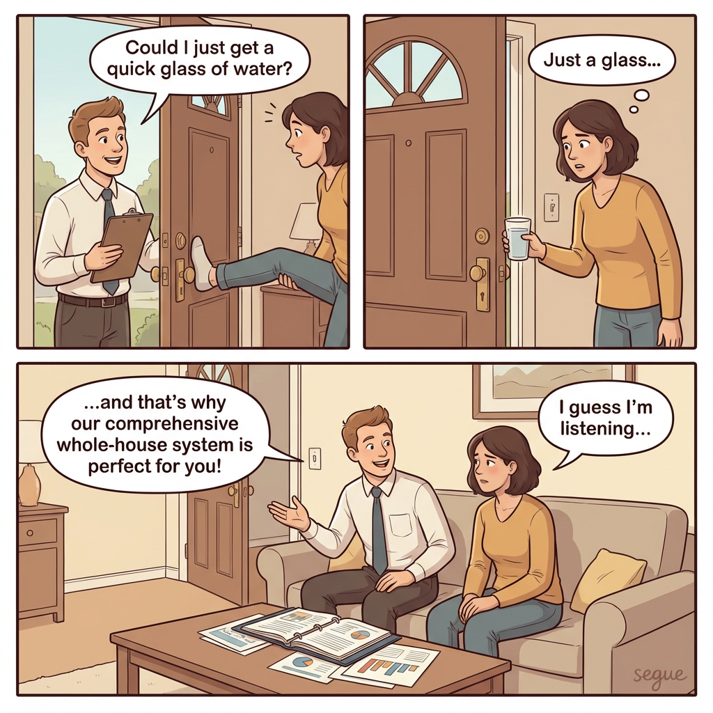 foot in the door