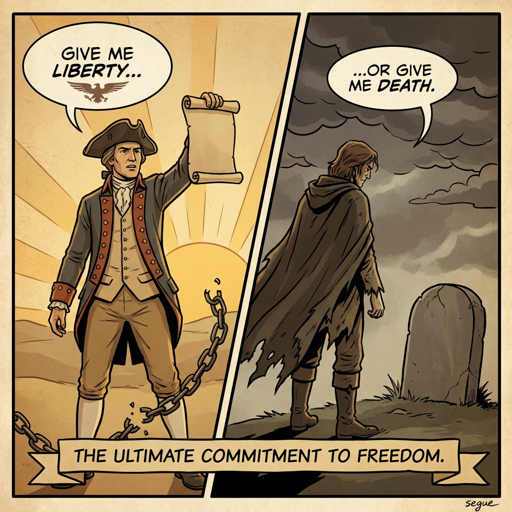 give me liberty or give me death