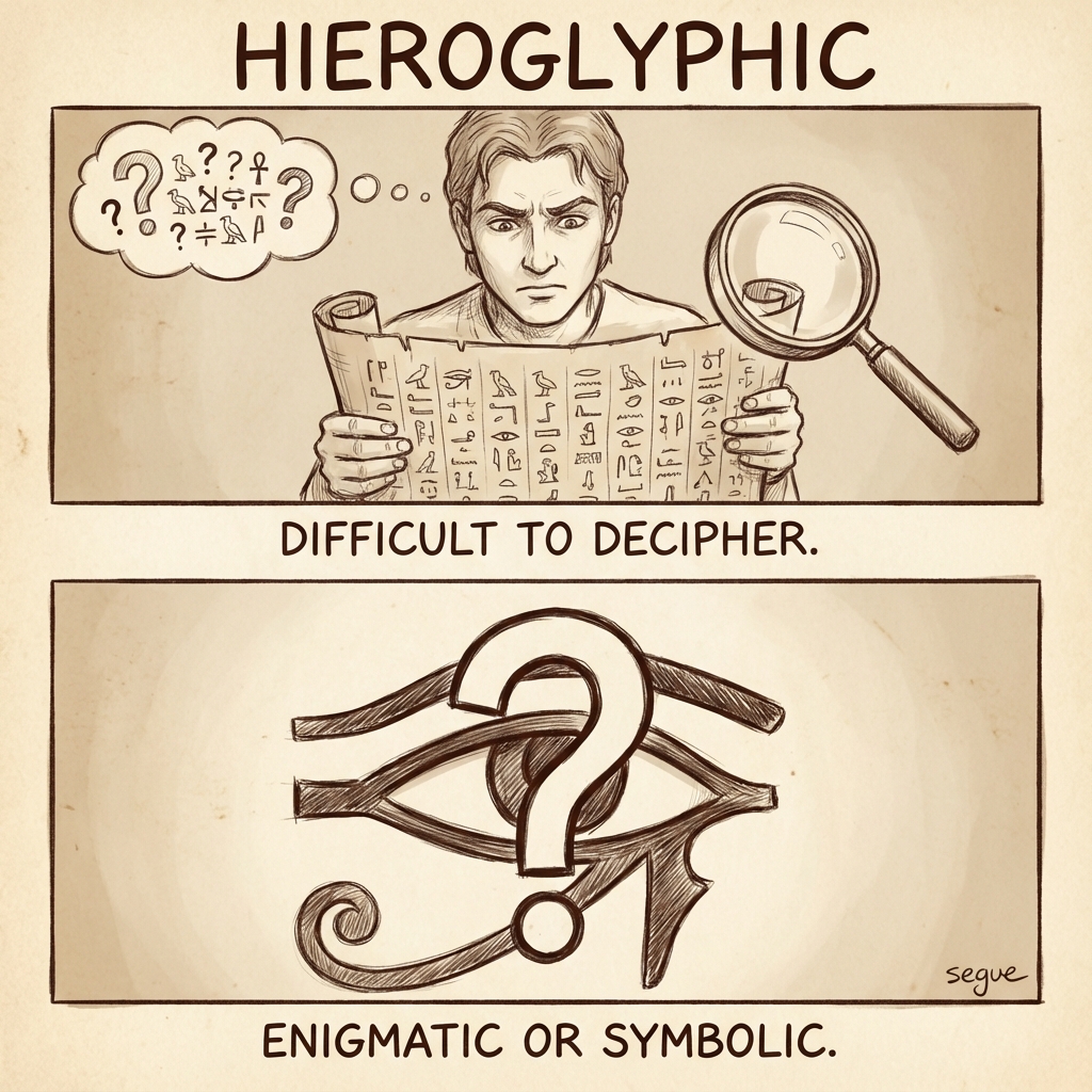 hieroglyphic