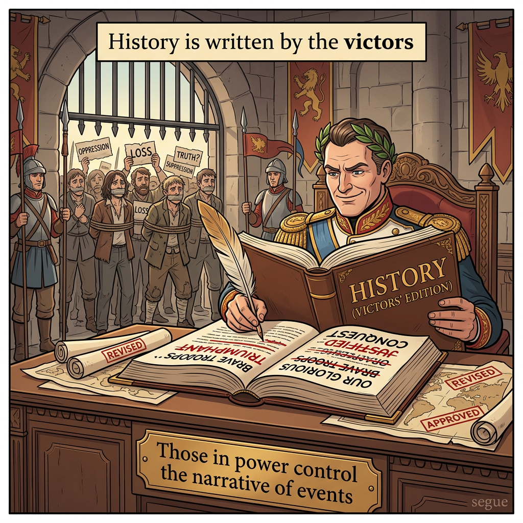 History is written by the victors