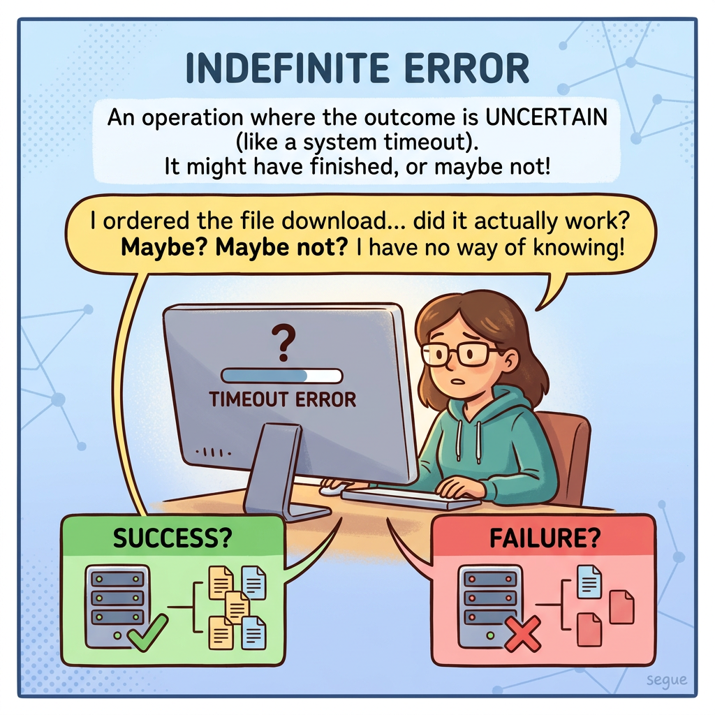 indefinite error