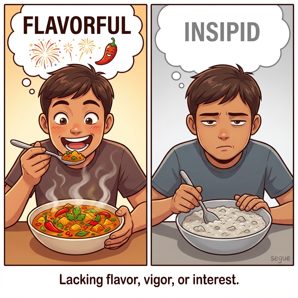 insipid