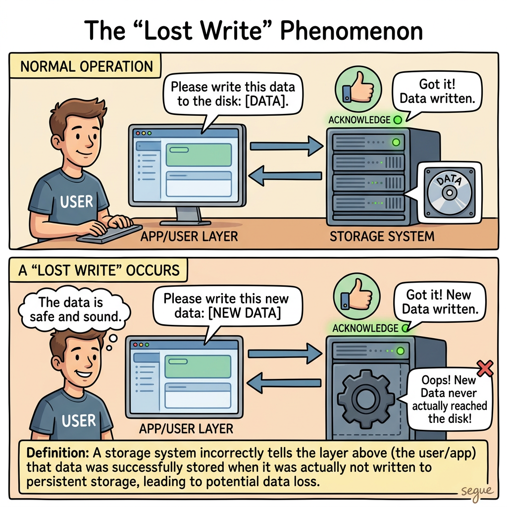 lost write