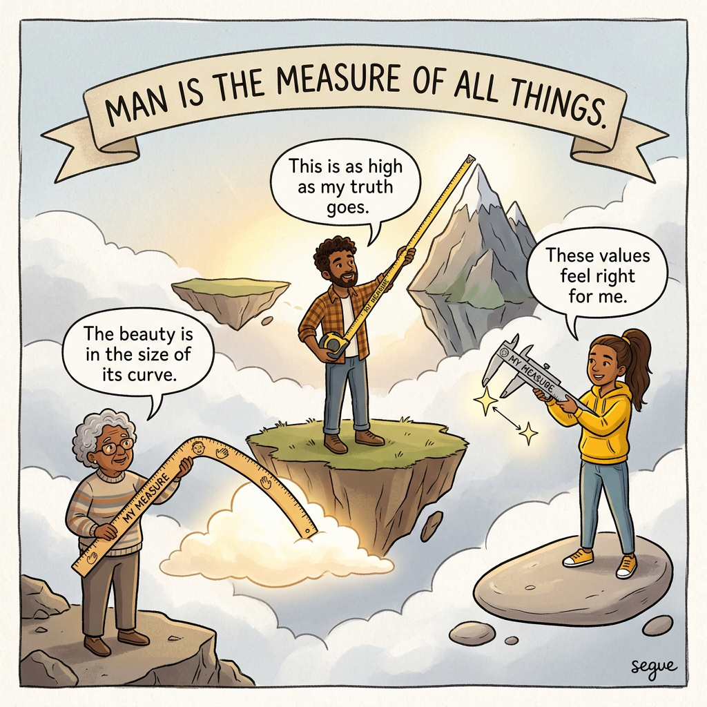 Man is the measure of all things