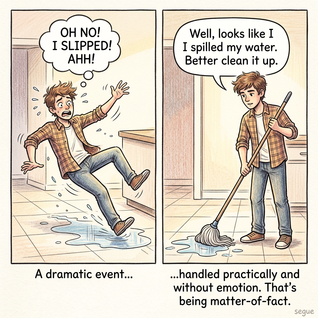 matter-of-fact