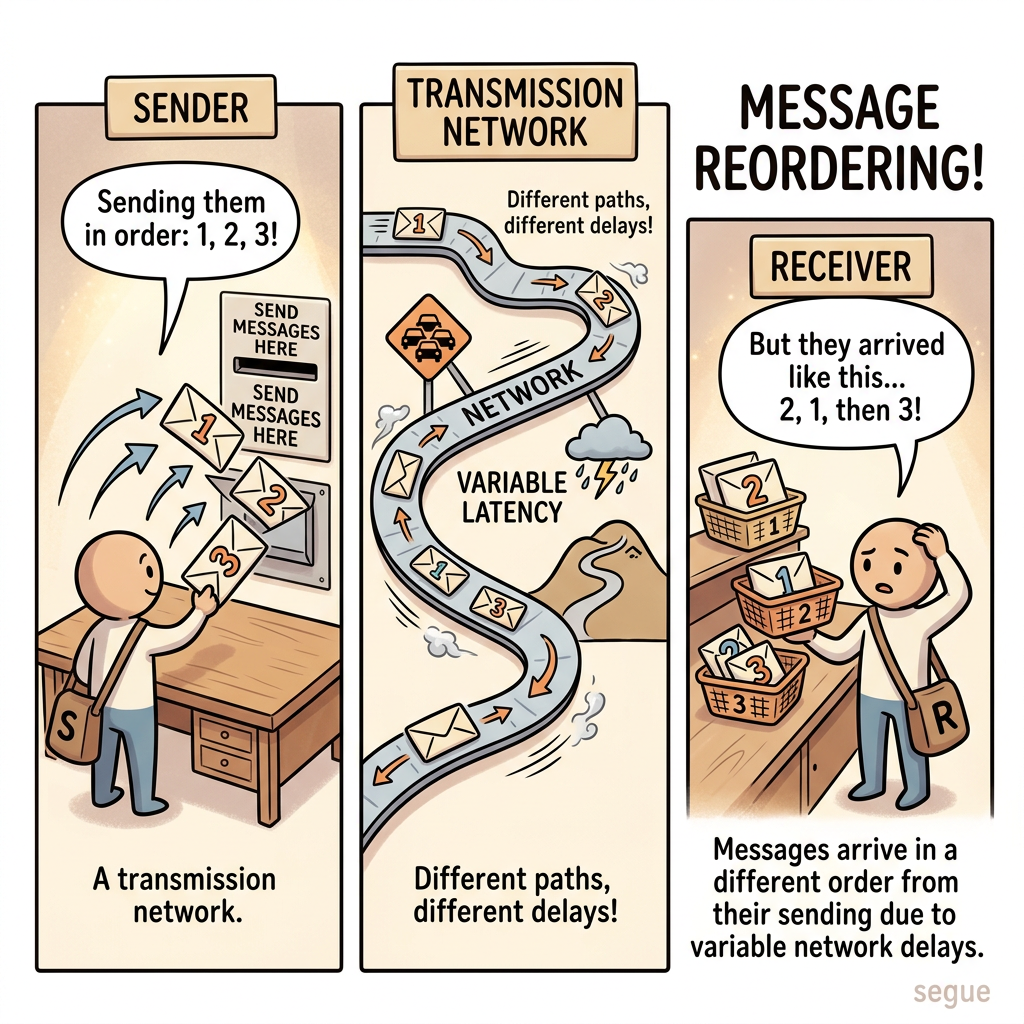 message reordering