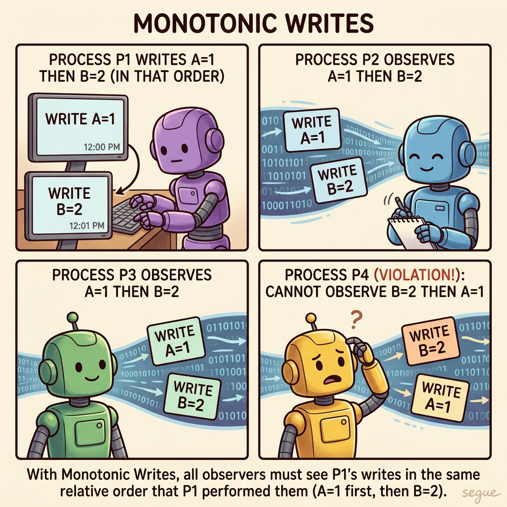 monotonic writes