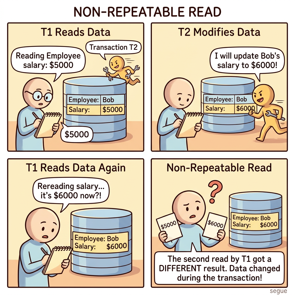 non-repeatable read