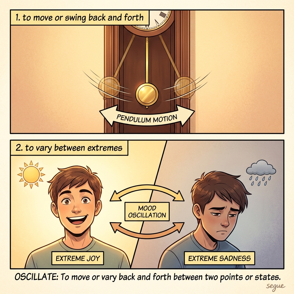 oscillate