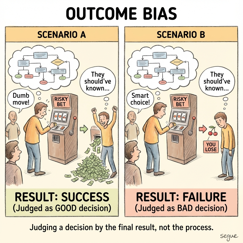outcome bias