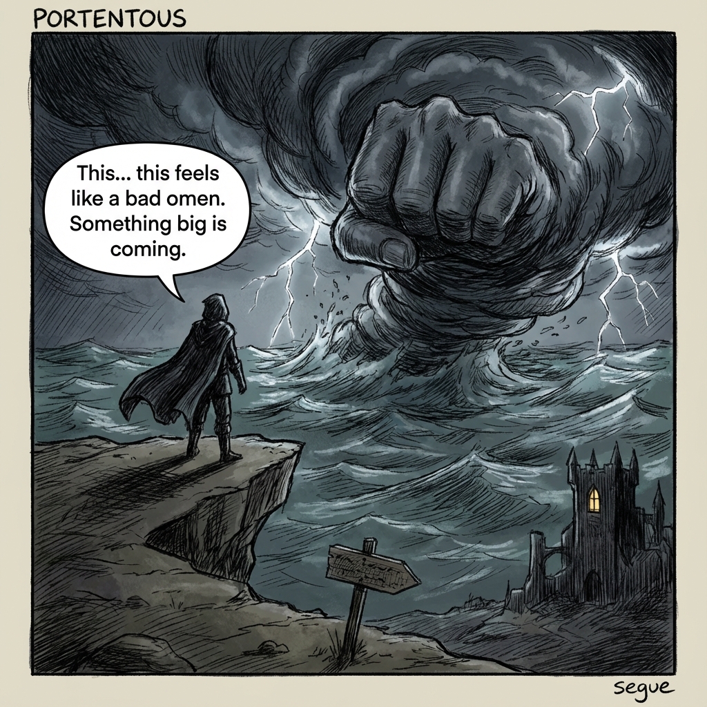 portentous