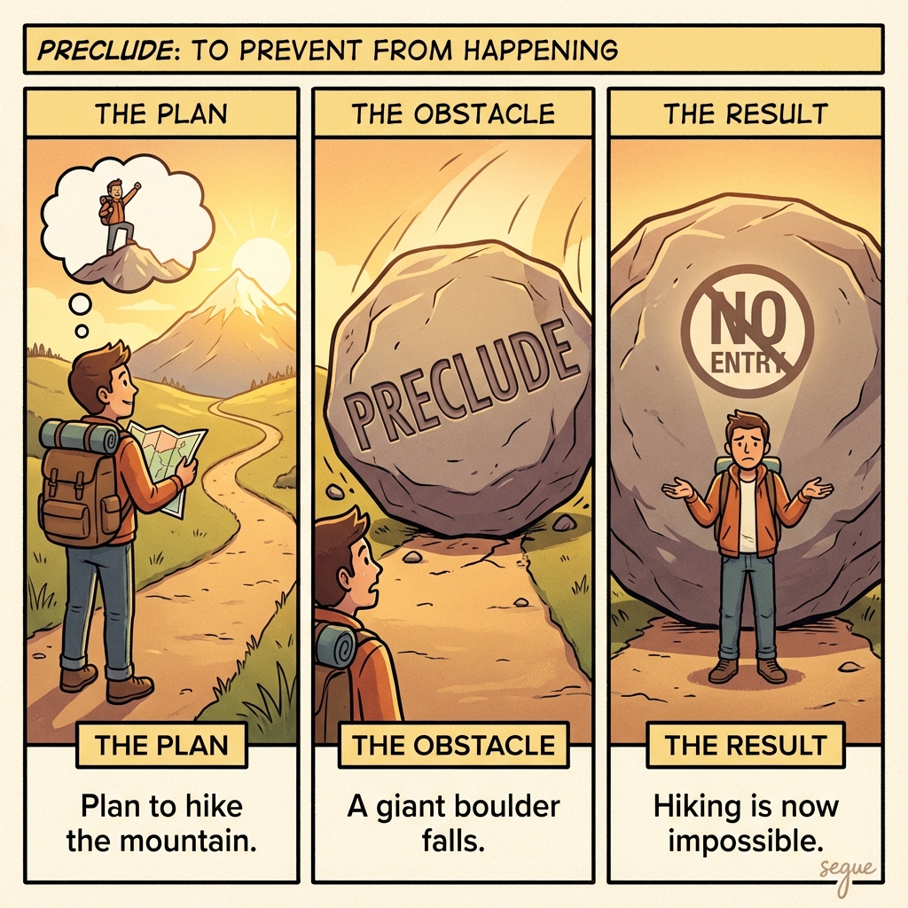 preclude