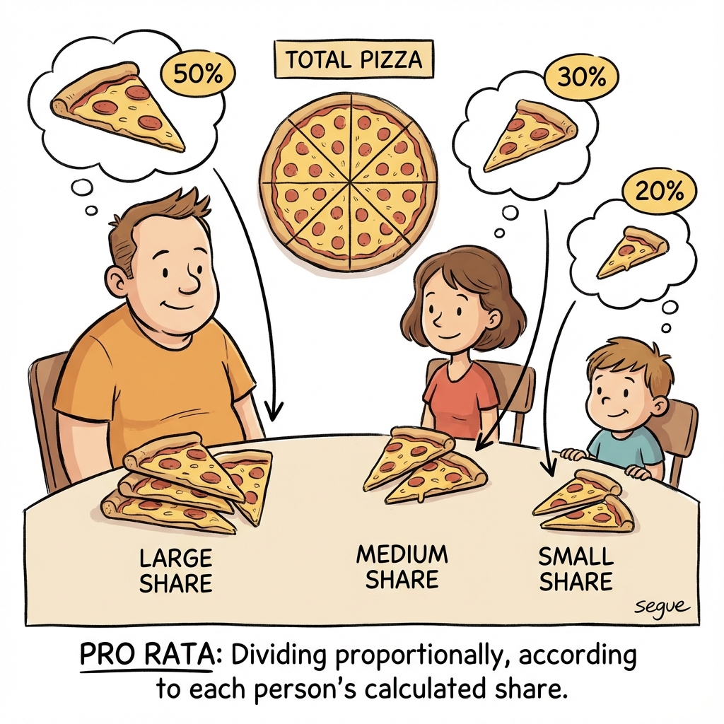 pro rata