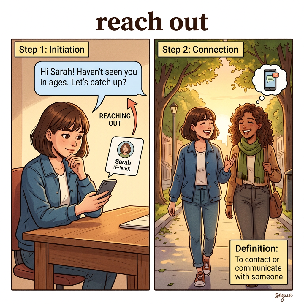 reach out