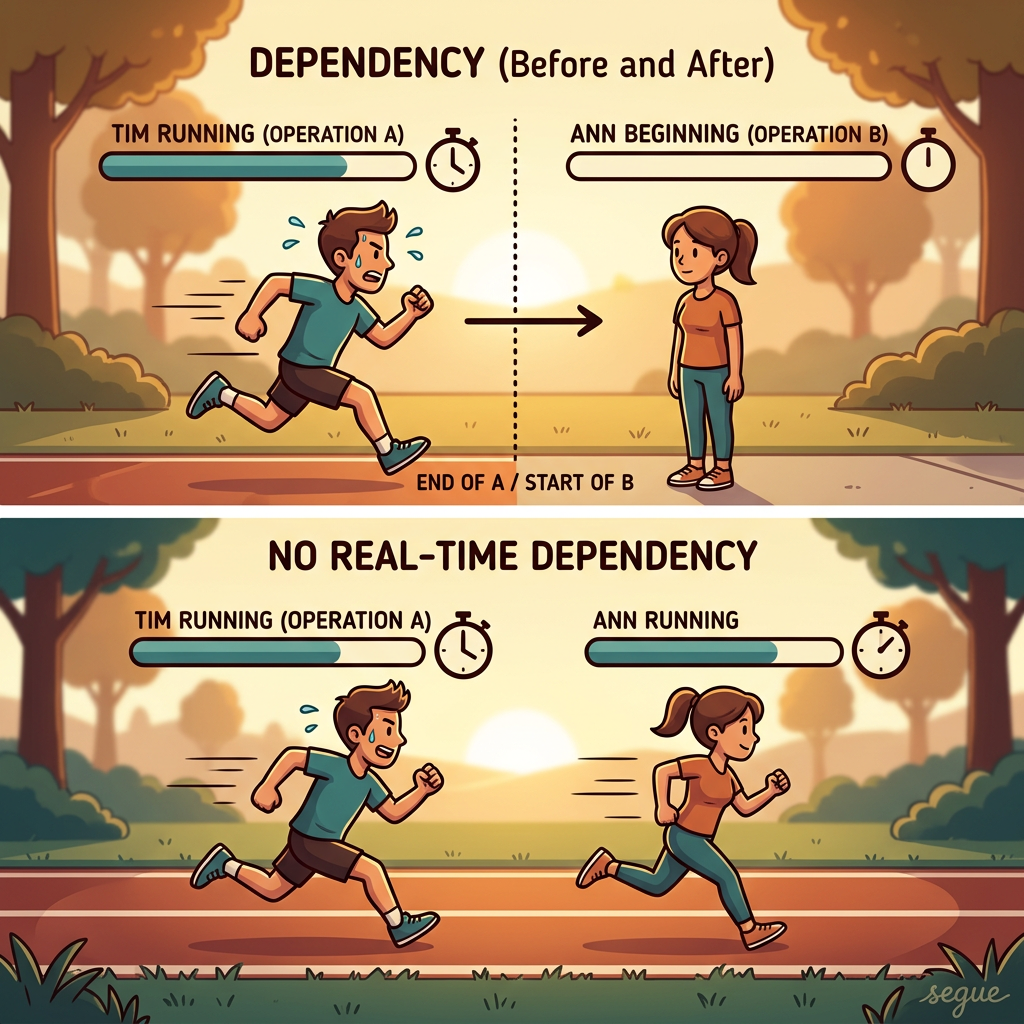 real-time dependency