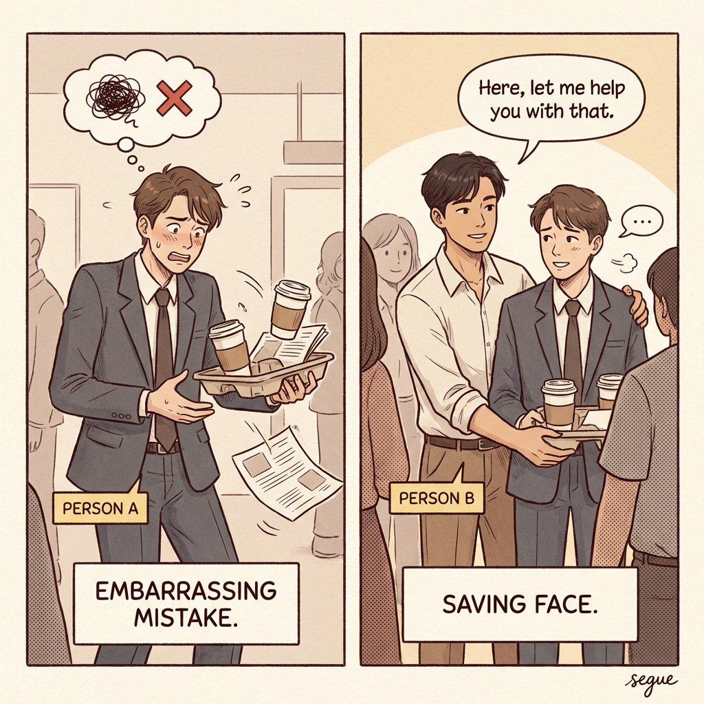 saving face