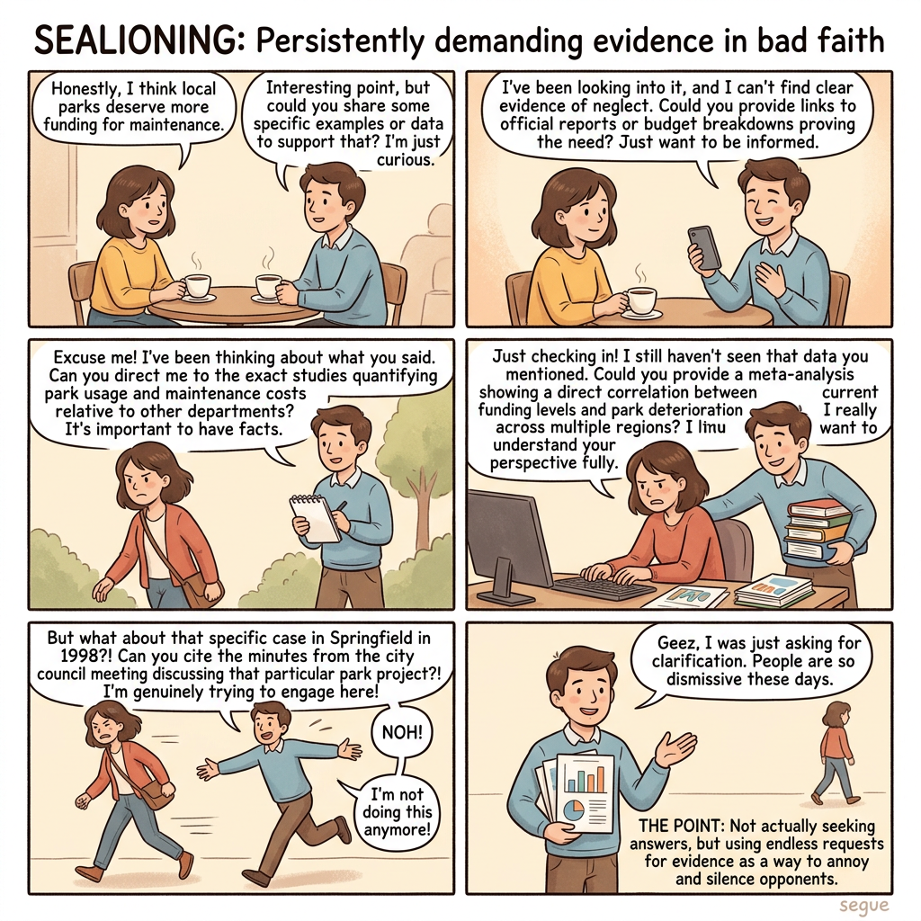 sealioning
