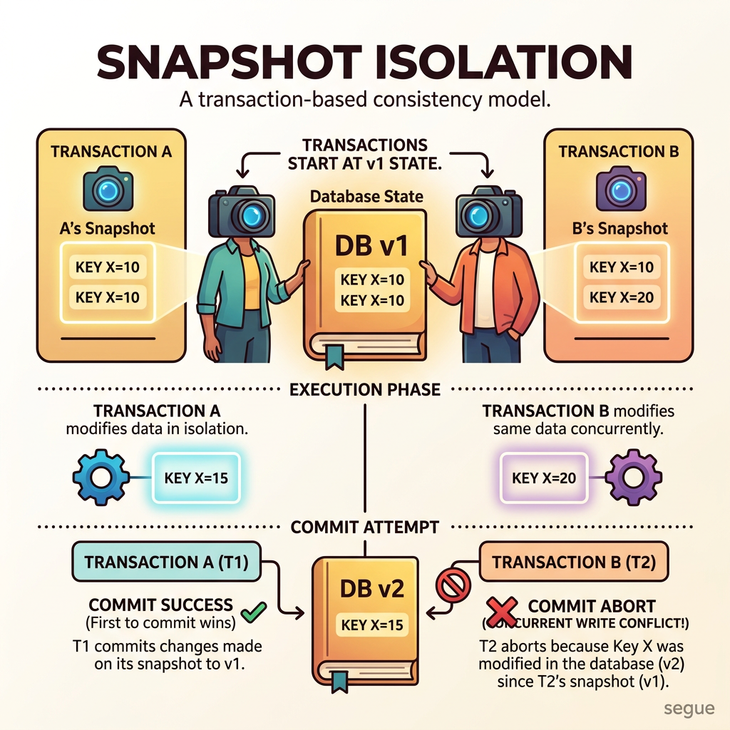 snapshot isolation