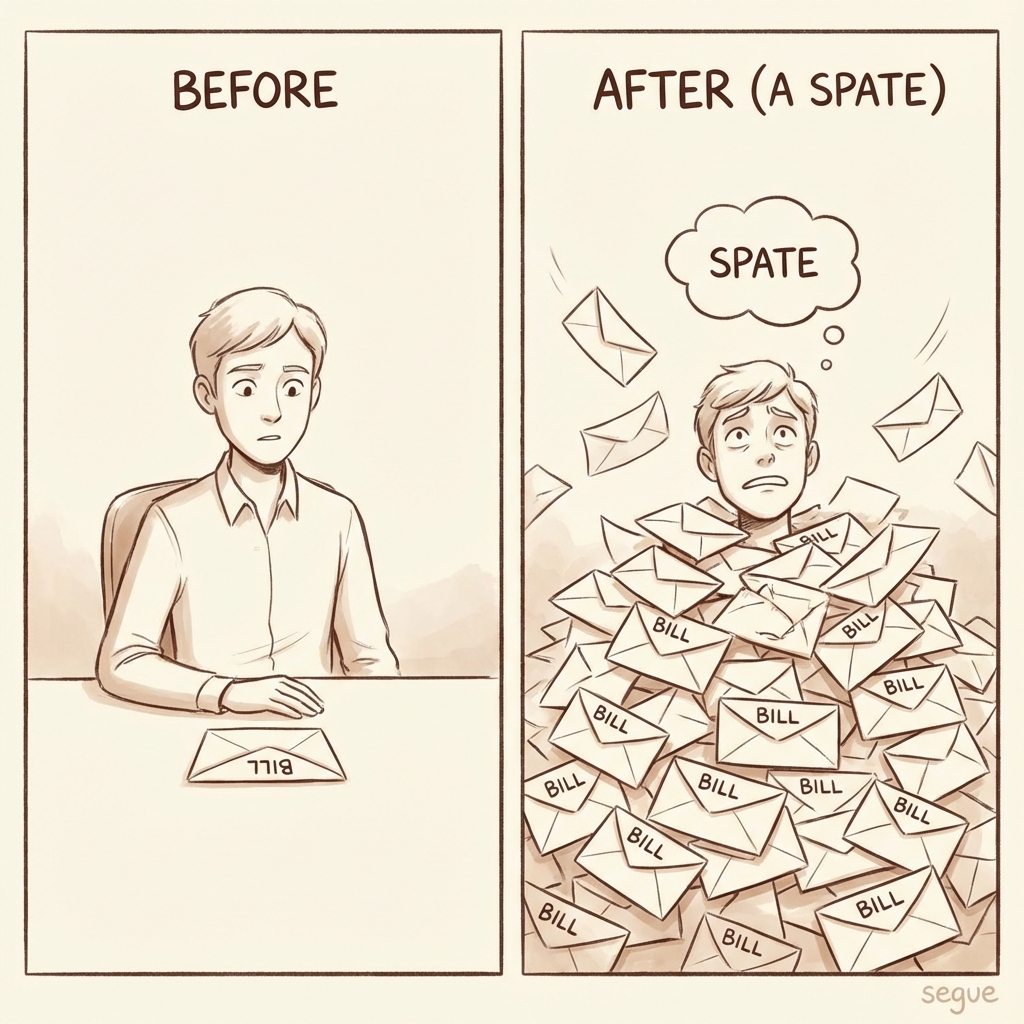 spate