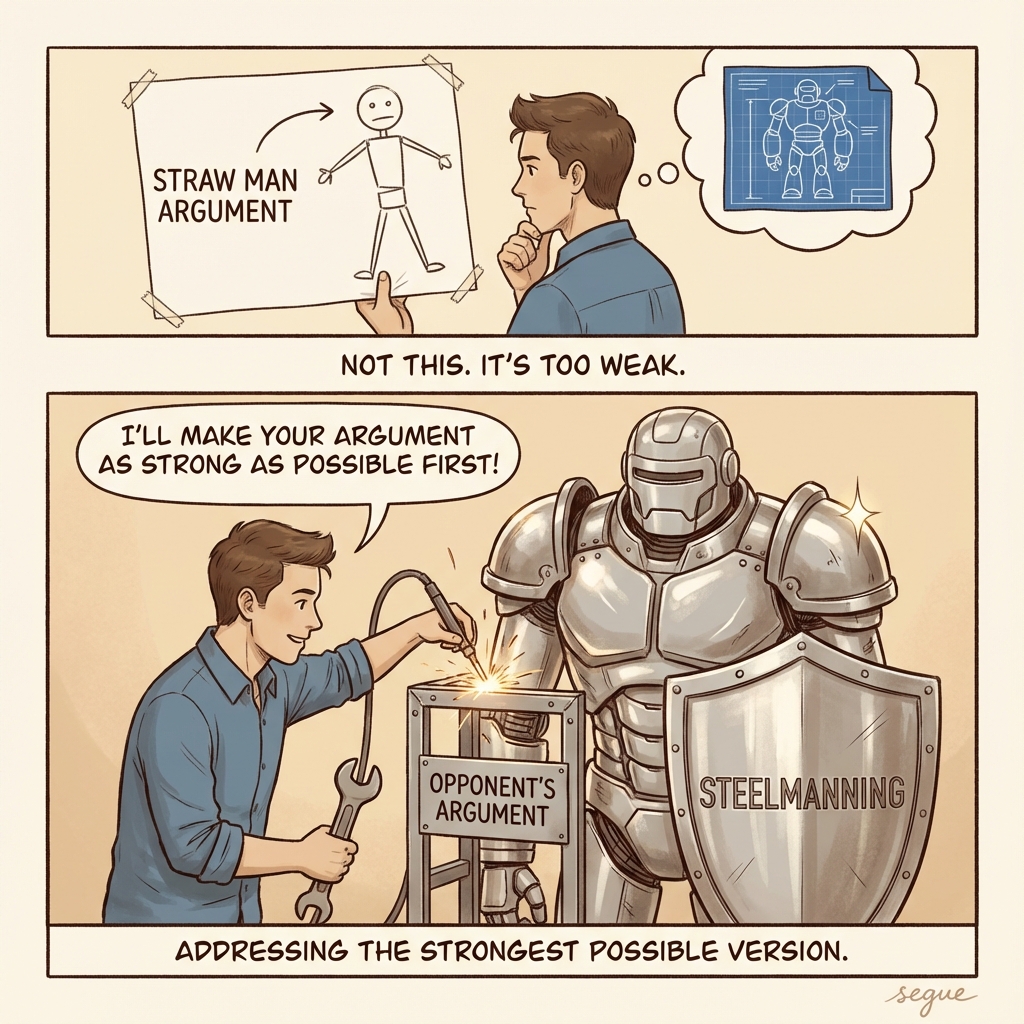 steelmanning