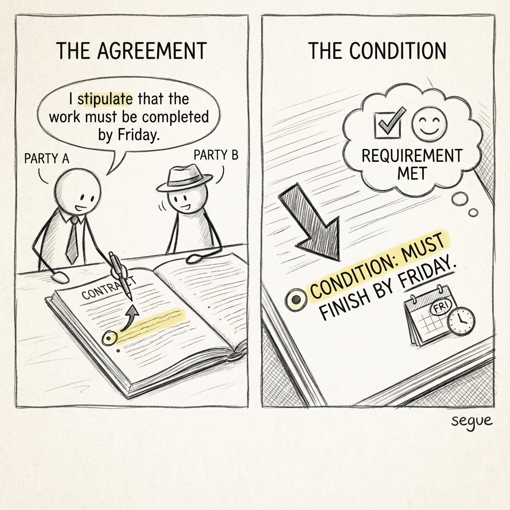 stipulate