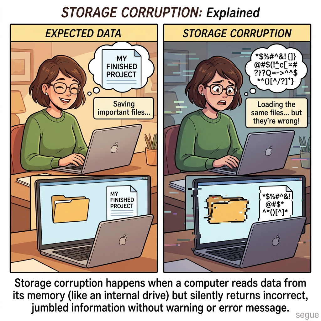 storage corruption