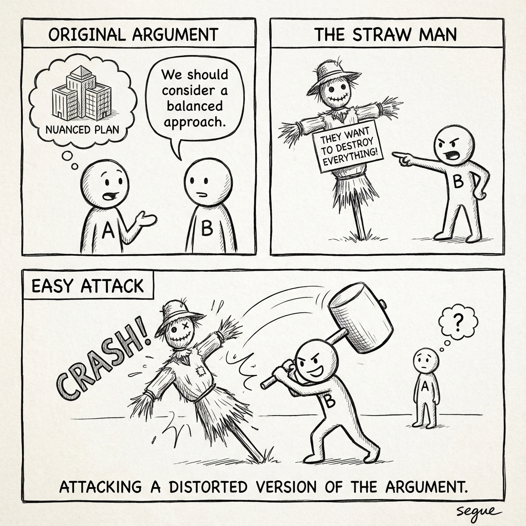 straw man