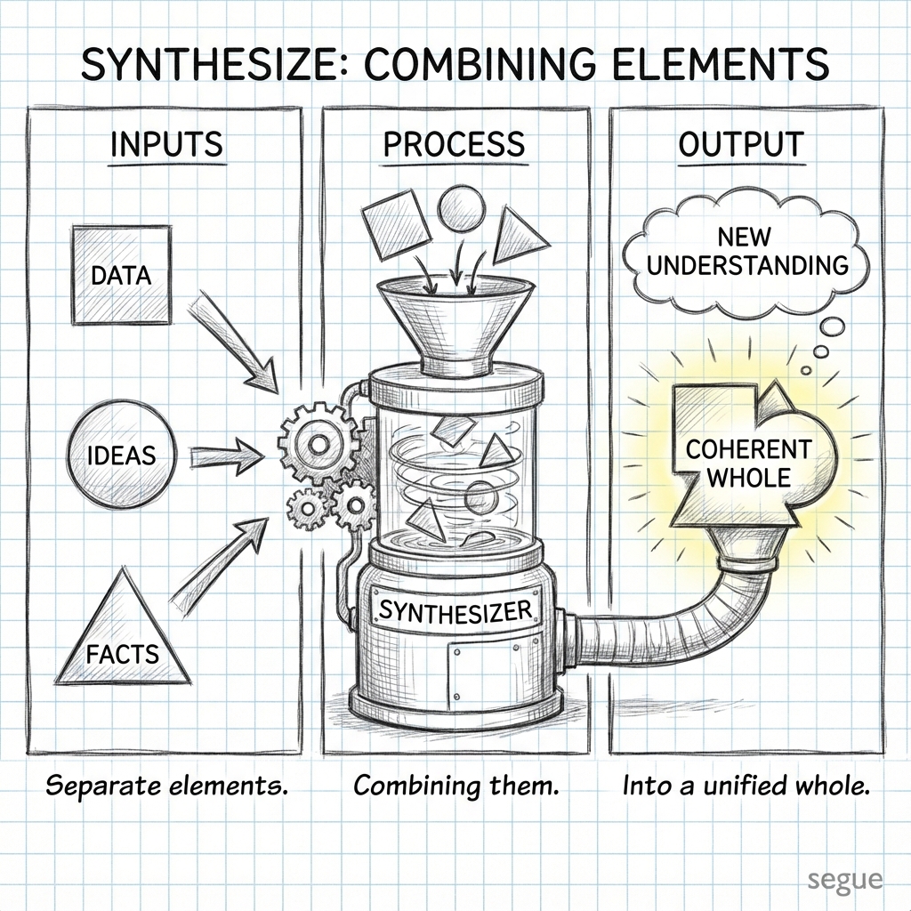 synthesize