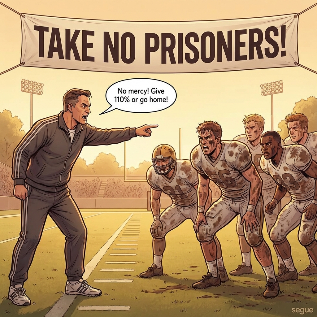 take no prisoners