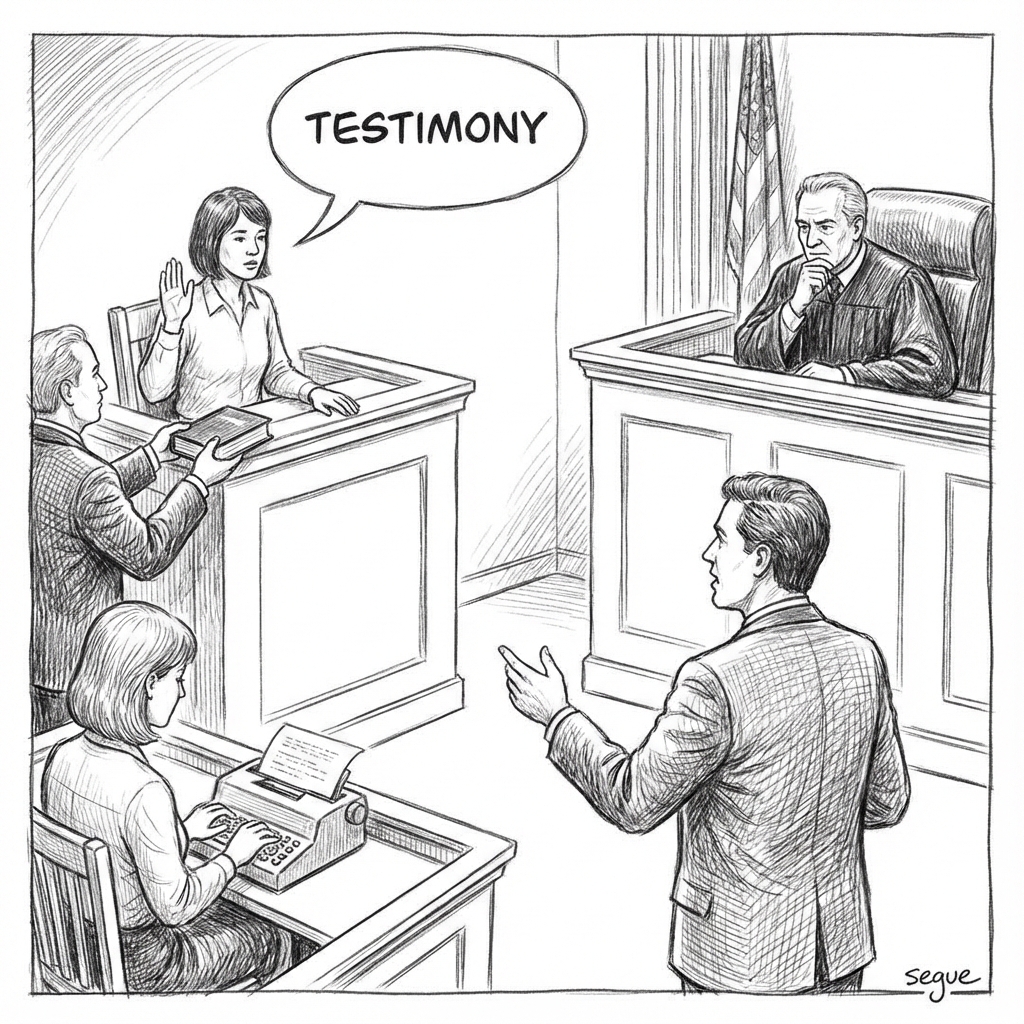 testimony