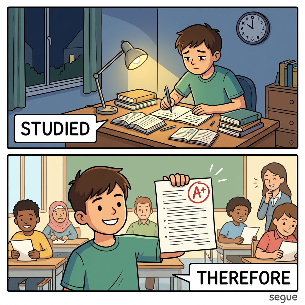 therefore