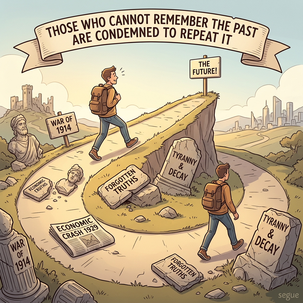 Those who cannot remember the past are condemned to repeat it