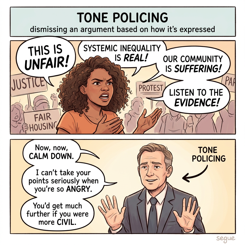 tone policing